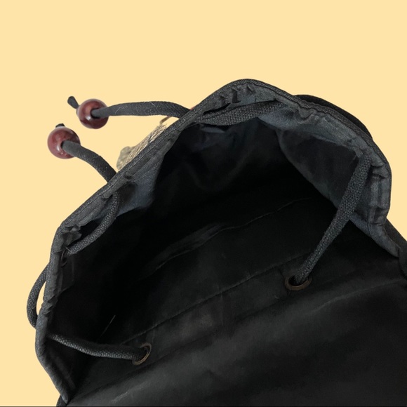 ❌(stolen) Like-new/EUC Boho Embroidered Rose Pattern Travel Small Backpack - Picture 5 of 7